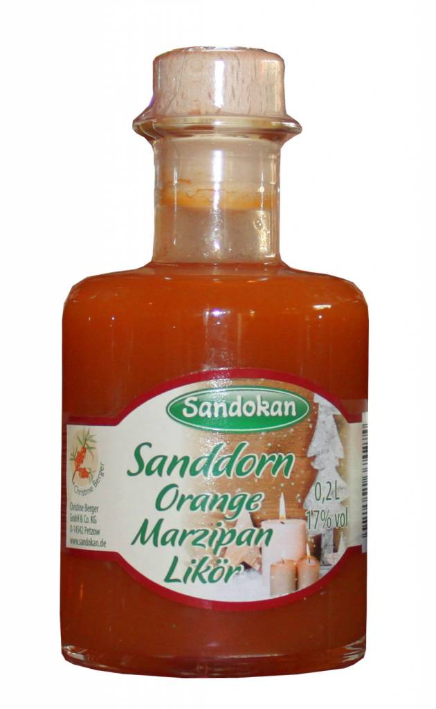 Sanddorn-Orange-Marzipan-Likör 0,2 l Chagall