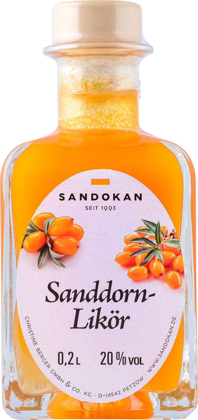 Sanddornlikör 0,2L Picasso