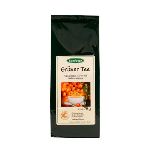 Sanddorn-Tee-Mix 75g / Grüner Tee