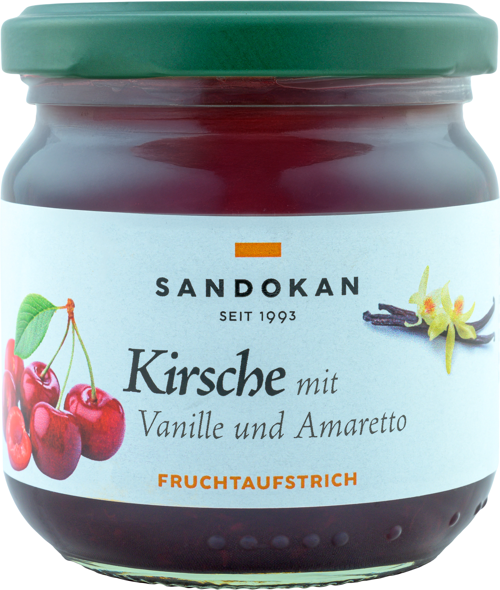 Kirsche mit Vanille und Amaretto 225 g