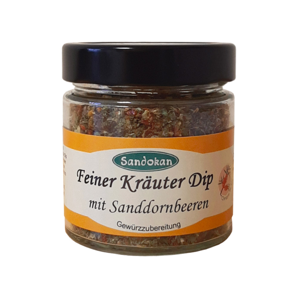 Kräuter-Dip mit Sanddornbeeren 80 g