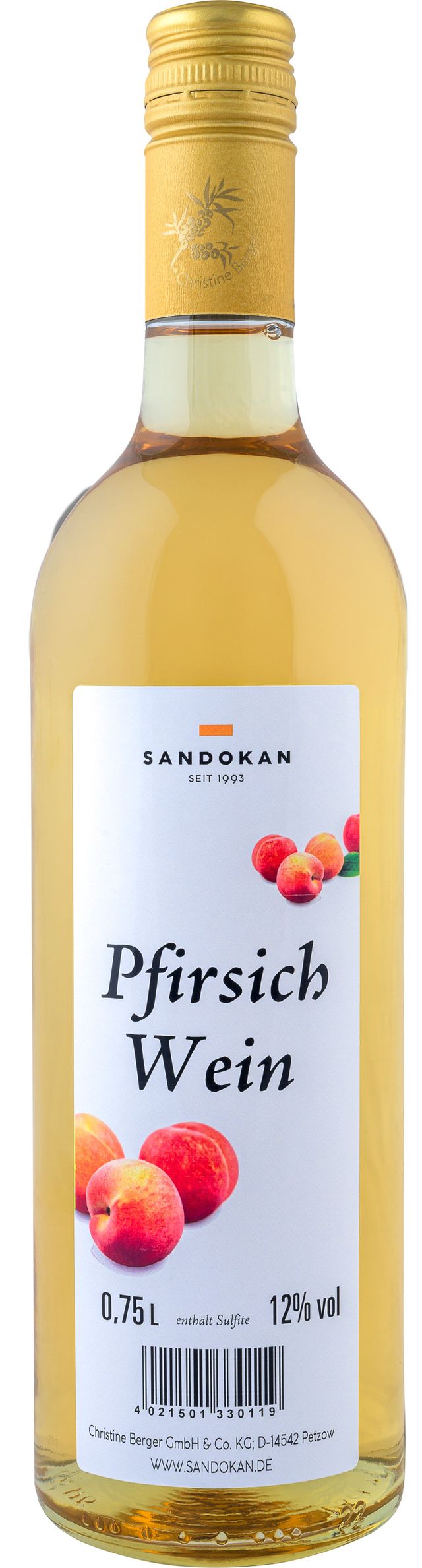 Pfirsichwein 0,75L